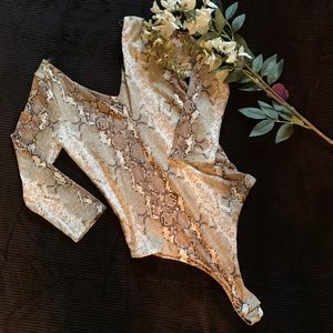 Snake Print BODYSUIT